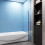 AICA Aica 800x1400mm 180% Pivot Shower Bath Screen Overbath Door Panel 6