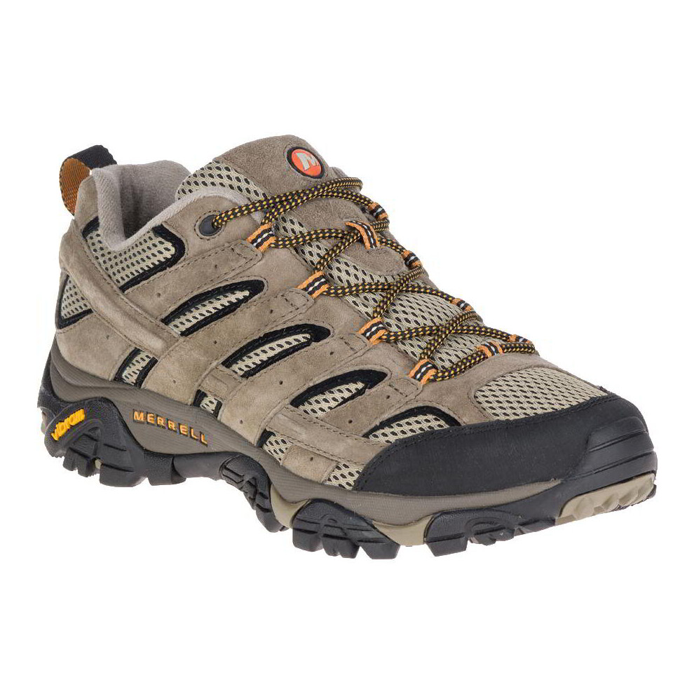 (Pecan, UK 11) Merrell Moab 2 Vent Mens Breathable Hiking Walking Trainers Shoes