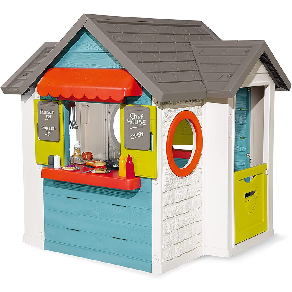 Smoby Kids Chef Playhouse with Kitchen and Market Stall