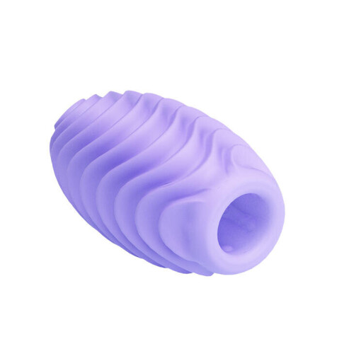 Silicone Masturbation Egg (Purple) 2