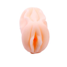 X-Toyz Laura Pussy Stroker - Soft Silicone, 3D Internal Texture, 130mm x 55mm, Waterproof - Product Code 515000488