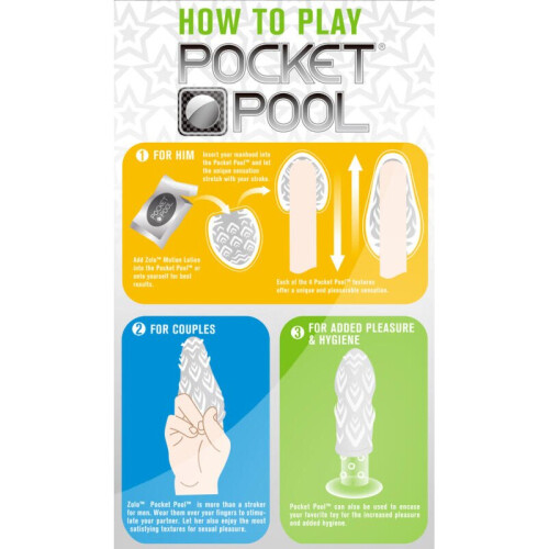 Zolo Pocket Pool (Pack of 6) 2