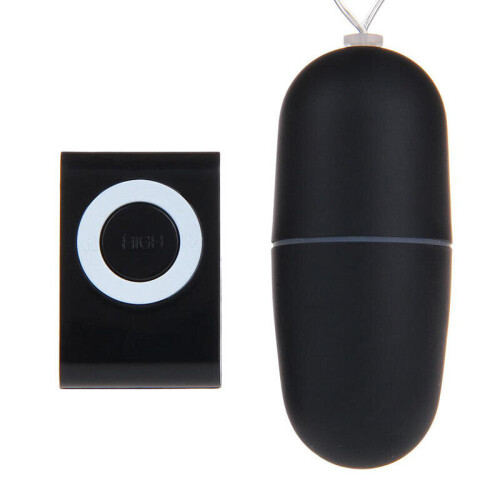 Remote Controlled Love Egg (Black)