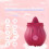Tongue Lick Rose Vibrator (Red) 3