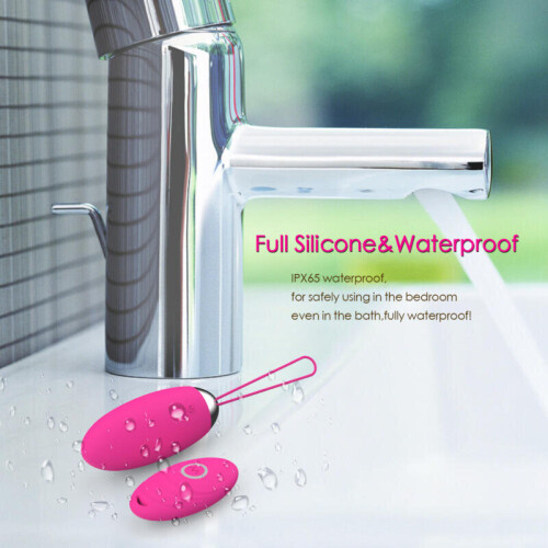 Silicone Vibrating Egg with Remote Control “Dana” Peach 2