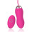 Silicone Vibrating Egg with Remote Control “Heidi” Peach 1