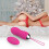 Silicone Vibrating Egg with Remote Control “Heidi” Peach 6