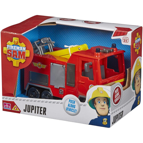 Disney Fireman Sam Jupiter Vehicle, push along vehicle, scaled play,