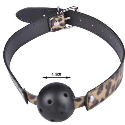10 Piece Animal Print Leopard Bondage Set 1