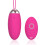 Silicone Vibrating Egg with Remote Control “Dana” Peach 1