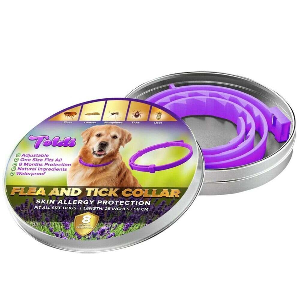 Dogs Flea Tick Lice Repellent Treatment Collar Waterproof Adjustable