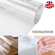 Transparent table cover thickened table cover transparent waterproof
