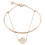 Swarovski Swarovski Ginger Collection Rose Gold Bangle Bracelet 1