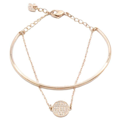 Swarovski Swarovski Ginger Collection Rose Gold Bangle Bracelet
