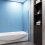 AICA Aica180?Pivot Shower Screen Bathroom Door Panel 800x1400mm 3