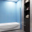 AICA Aica180?Pivot Shower Screen Bathroom Door Panel 800x1400mm 4