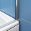 AICA Aica180?Pivot Shower Screen Bathroom Door Panel 800x1400mm 5