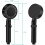 High Pressure Bath Shower Head 5 Mode Large Chrome Handset Head Saving 2