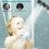 High Pressure Bath Shower Head 5 Mode Large Chrome Handset Head Saving 10