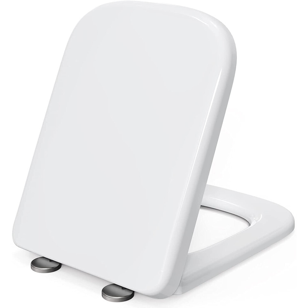 Universal Square Toilet Seat Fits RAK Series 600 Soft Closing