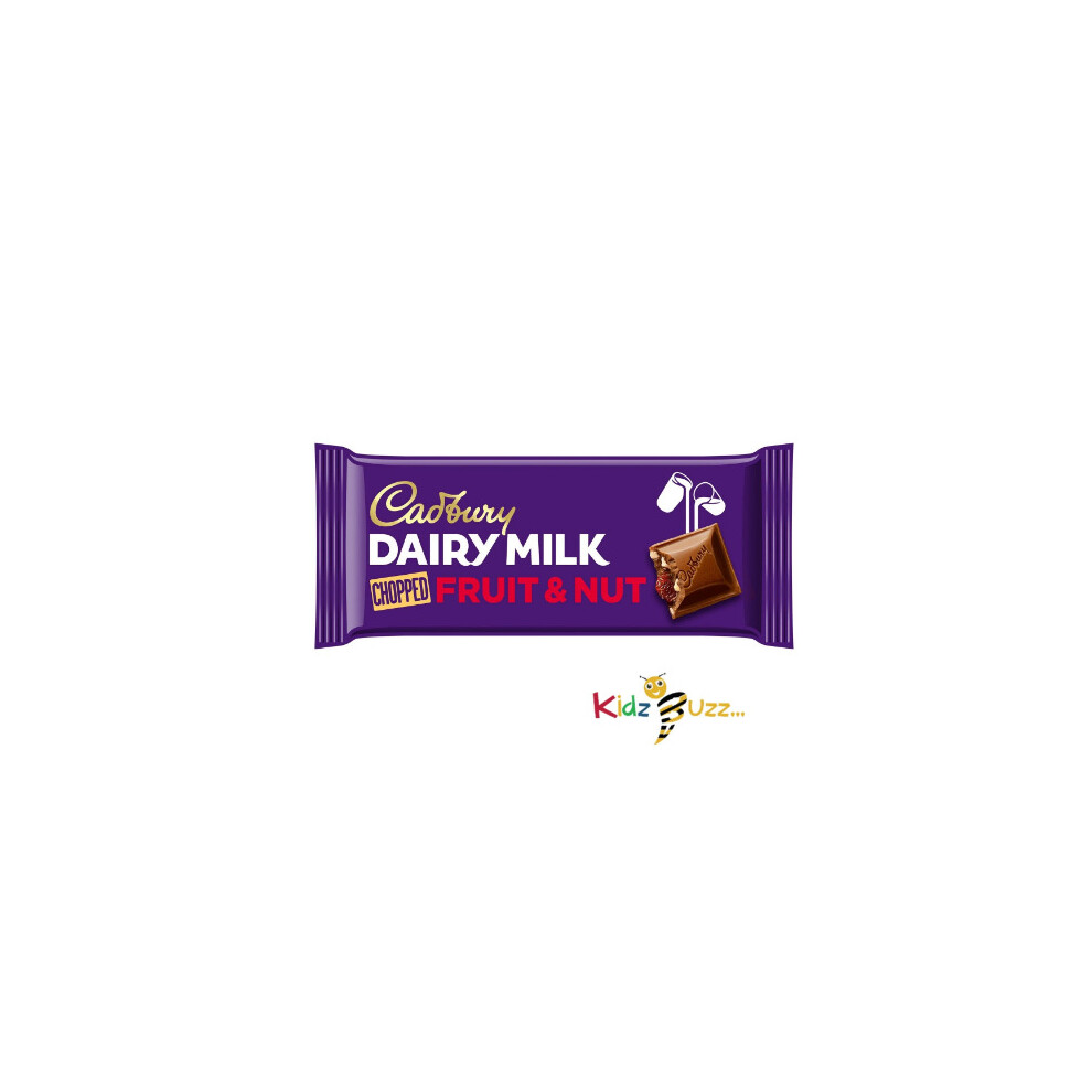 Cadbury Fruit & Nut Bar 95g (Box of 22)