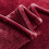 (Red, Double) Fleece Blanket Thick Bed Mink Soft Warm Sofa Throw 3
