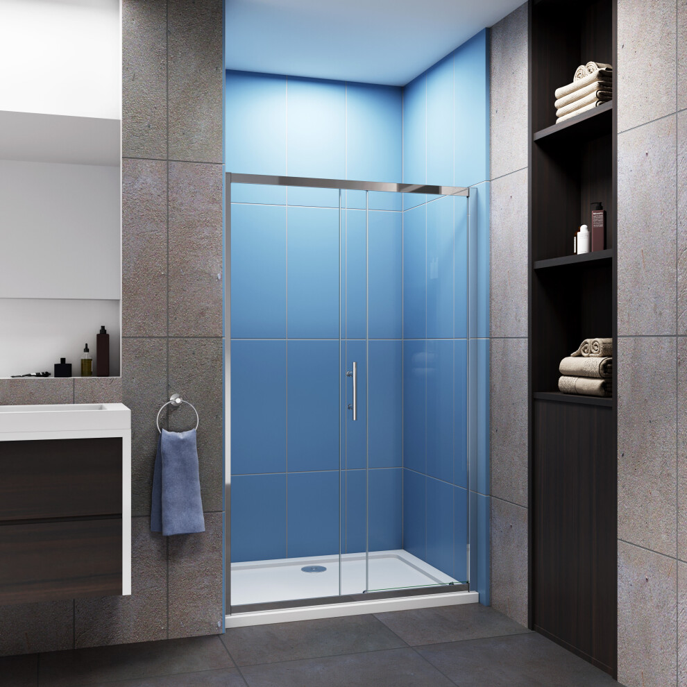 (1700mm) Bathroom Sliding Shower Enclosure Shower Door