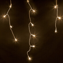 (240 LED, Warm White) NETTA Icicle Lights with Timer and 8 Light Modes