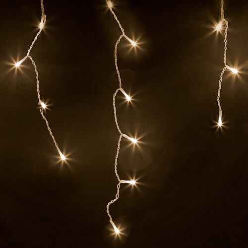 NETTA (240 LED, Warm White) NETTA Icicle Lights with Timer and 8 Light Modes