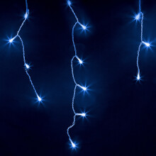 (1000 LED, Cool White) NETTA Icicle Lights with Timer and 8 Light Modes