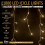 NETTA (1000 LED, Warm White) NETTA Icicle Lights with Timer and 8 Light Modes 3