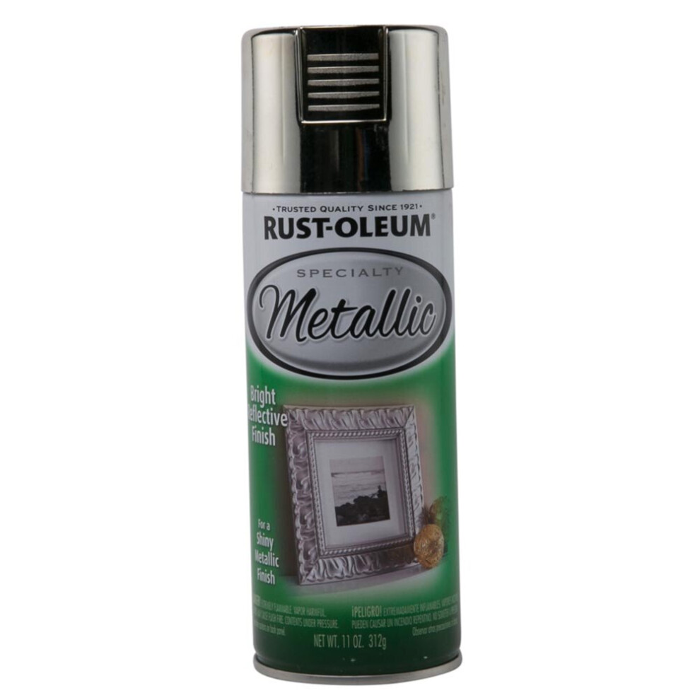 Rustoleum Multipurpose Specialty Metallic Spray Paint (325.3 ml, Silver)