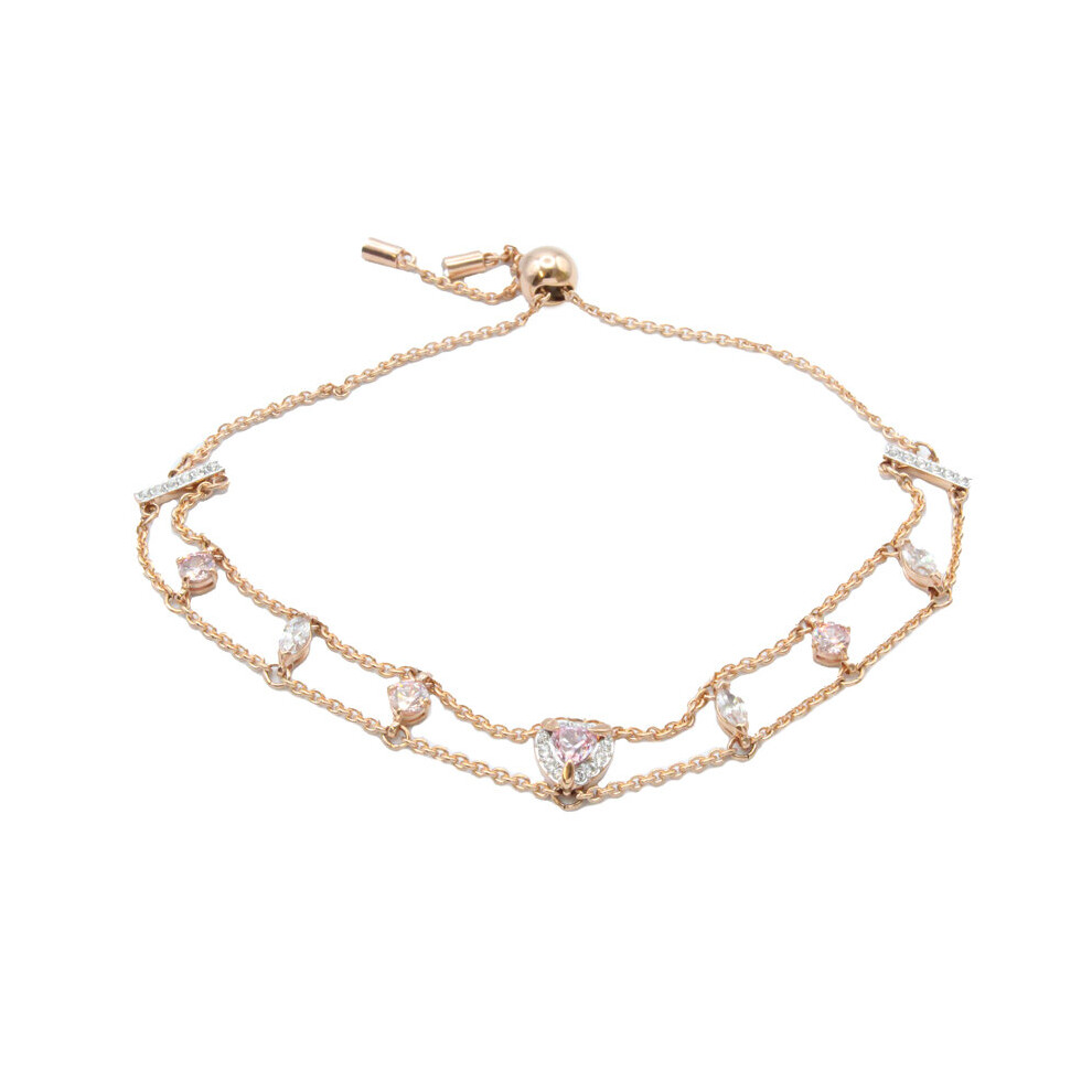 Swarovski One Collection Rose Bracelet Gold