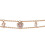Swarovski Swarovski One Collection Rose Gold Bracelet 3