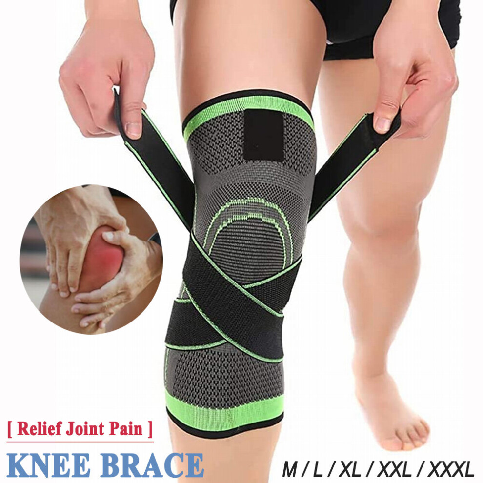 Nltleader (2Xl) Knee Compression Sleeve Knee Brace Knee Support For Running Gym
