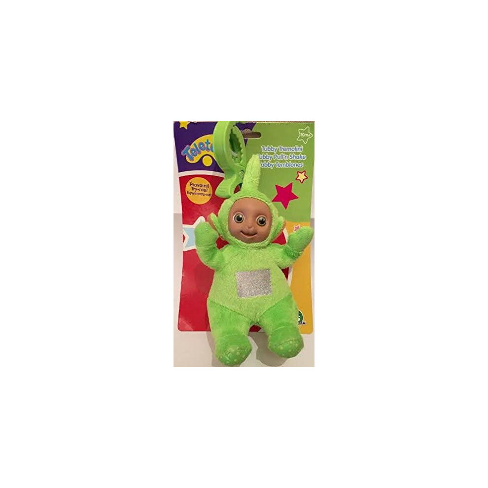 Giochi Preziosi Teletubbies plush 15 cm pull n shake - Green , Dipsy -