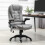 Office Heated Massage Stressless Back Support Comfortable Chair Grey 8