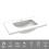 (White) Aica Bathroom 800mm Vanity Units with Basin Wall 7