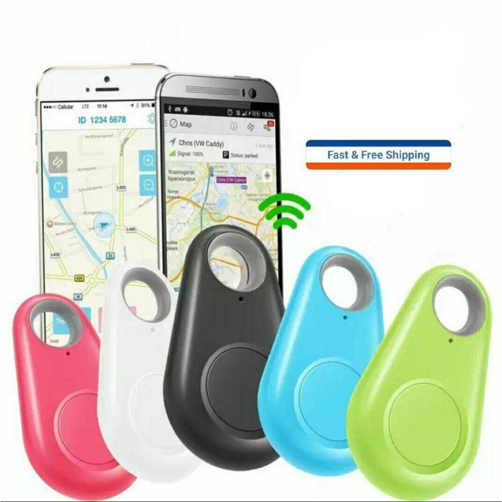 (Black) Smart Wireless Bluetooth 4.0 Anti Lost Tracker Alarm Key Finder GPS Locator Box