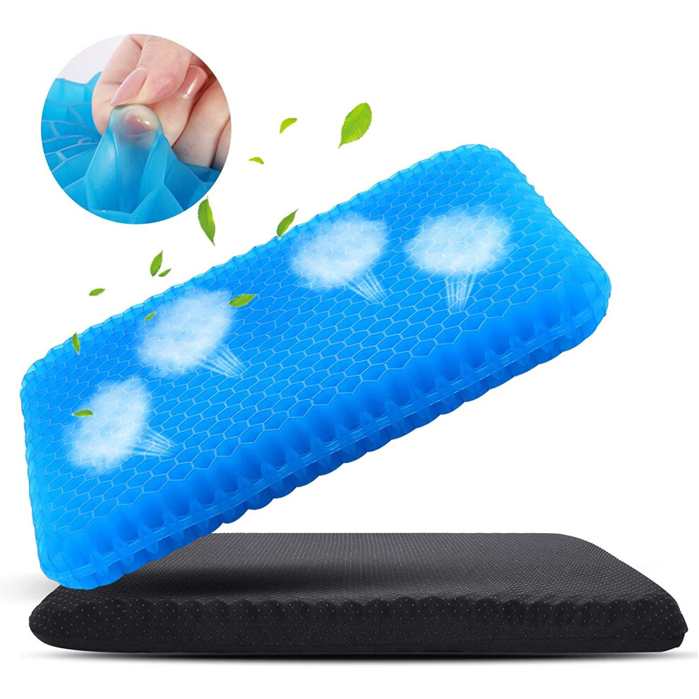 Orthopaedic Seat Cushion Honeycomb Double Egg Gel Cushion with Cover