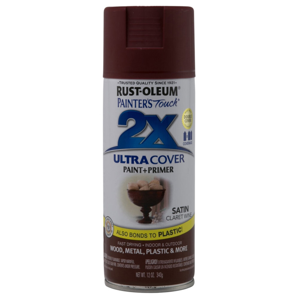 Rustoleum Multipurpose X Painter's Touch UltraCover Spray(Claret Wine)