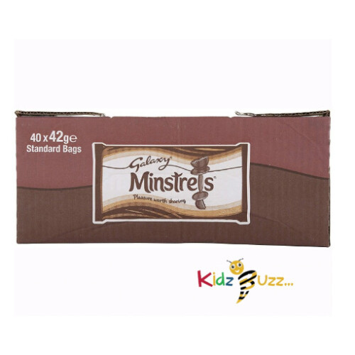 Galaxy Galaxy Minstrels Bag, 42 g - Pack of 40 1