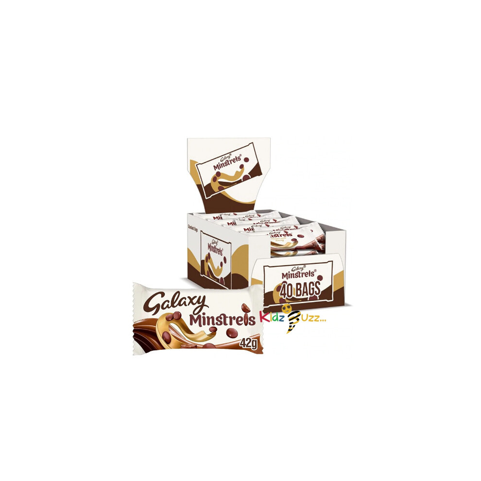 Galaxy Minstrels Bag, 42 g - Pack of 40