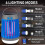 Solar Mosquito Killer Lamp Camping Lights Rechargeable Fly Bug Zapper 4