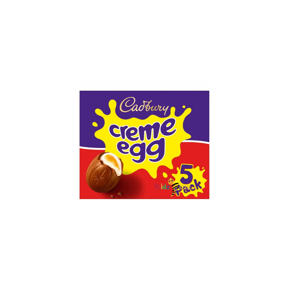 (5) Cadbury Creme Milk Chocolate Egg