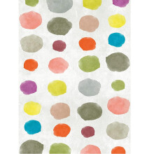 AS Creation Multi Coloured Circle Spot Wallpaper Wall Mural 159x280cm