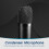 USB Condenser Studio Microphone Kit Unidirectional Cardioid Mic Package 9