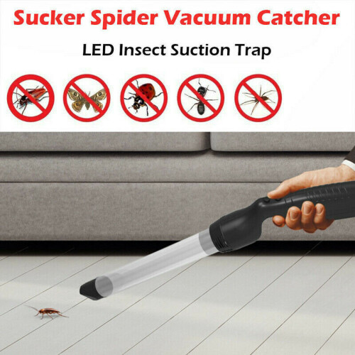 Powerful Handheld Bug Vacuum Electronic Insect Catcher With LED Light 1