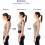 (L) Mercase Posture Corrector Back Body Brace Belt 5