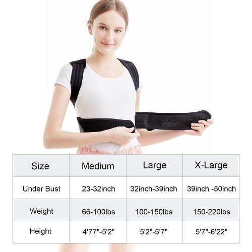 (L) Mercase Posture Corrector Back Body Brace Belt 2